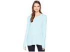 Allen Allen L/s Thumbhole Tee (aquamarine) Women's Long Sleeve Pullover