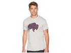 Mountain Khakis Bison T-shirt (heather Grey/port) Men's T Shirt