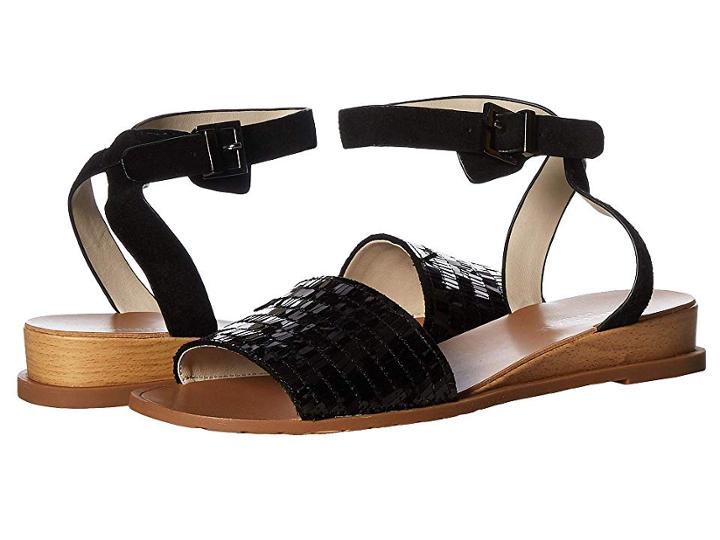 Kenneth Cole New York Jinny (black Sequins) Women's Sandals