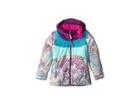 Burton Kids Girls Hart Jacket (little Kids/big Kids) (stout White Dots/concord/tahoe/aruba) Girl's Coat