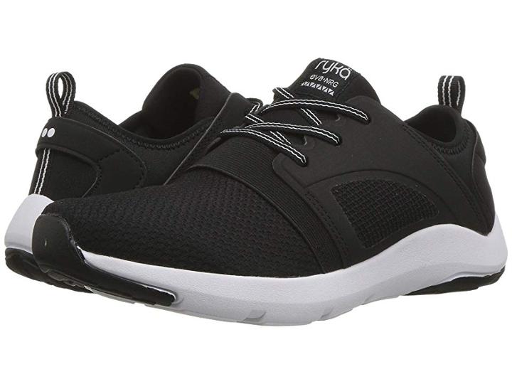 Ryka Eva Nrg (black/bright Chartreuse) Women's Shoes