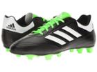 Adidas Goletto Vi Fg (core Black/footwear White/solar Green) Men's Soccer Shoes