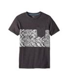 Volcom Kids Lo Fi Short Sleeve Tee (big Kids) (heather Black) Boy's T Shirt