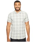 The North Face Short Sleeve Getaway Shirt (zinc Grey Plaid (prior Season)) Men's Short Sleeve Button Up