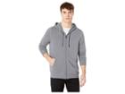 Toes On The Nose Windward Long Sleeve Full Zip Hoodie (dark Heather Grey) Men's Sweatshirt
