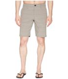 O'neill Locked Stripe Hybrid Walkshorts (dark Army) Men's Shorts