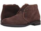 Aquatalia Carlos (rusty Brown Oiled Waxy Suede) Men's Lace-up Boots