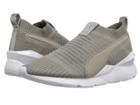 Puma Muse Slip-on July (rock Ridge/rock Ridge) Women's Shoes