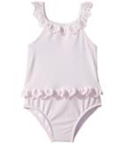 Janie And Jack One-piece Bow Back Swimsuit (infant) (dollface Pink) Girl's Swimsuits One Piece