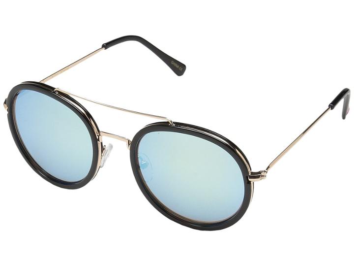 Betsey Johnson Bj865148 (black) Fashion Sunglasses