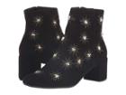 French Sole Candid Bootie (black Suede) Women's Boots