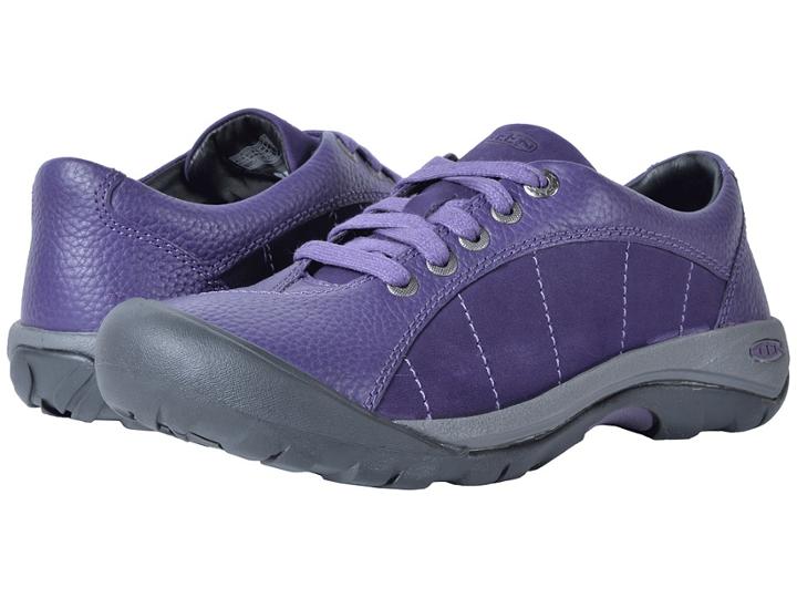 Keen Presidio (purple Plumeria/montana Grape) Women's Lace Up Casual Shoes