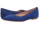 Summit By White Mountain Kamora (blue Embossed Suede) Women's Flat Shoes