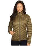 The North Face Thermoball Full Zip Jacket (burnt Olive Green) Women's Coat