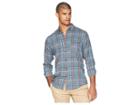 Vissla Central Coast Long Sleeve Flannel (gunmetal) Men's Clothing