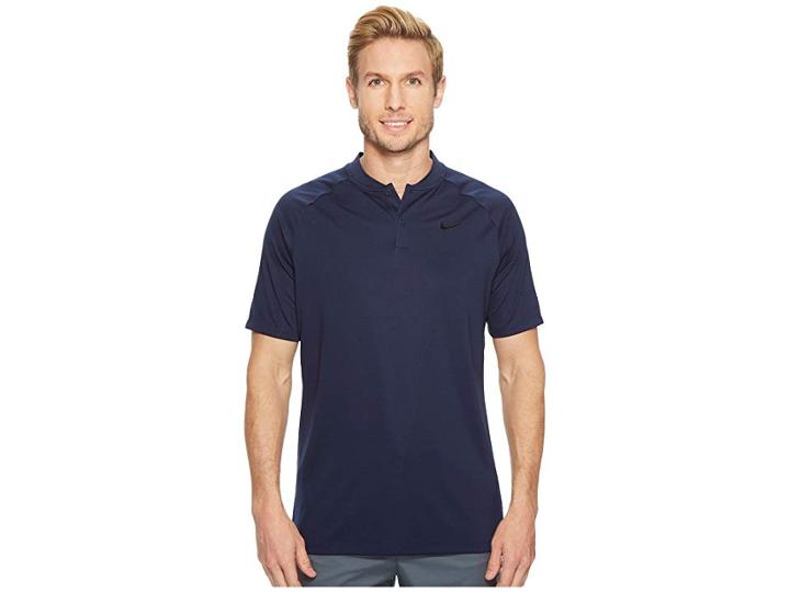 Nike Golf Victory Blade Polo (college Navy/college Navy/white) Men's Clothing