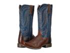Ariat Palo Duro (barn Room Brown/bayou Blue) Cowboy Boots