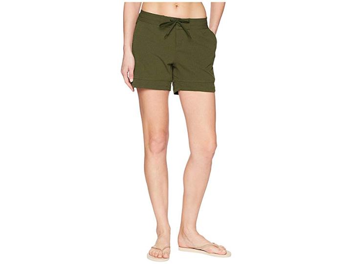 Prana Ebelie Boardshorts (cargo Green) Women's Swimwear