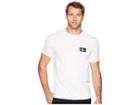 Calvin Klein Jeans Monogram Embroidery Crew Neck Tee (brilliant White) Men's T Shirt