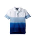 Polo Ralph Lauren Kids Dip-dyed Cotton Mesh Polo (toddler) (cruise Navy Multi) Boy's Clothing