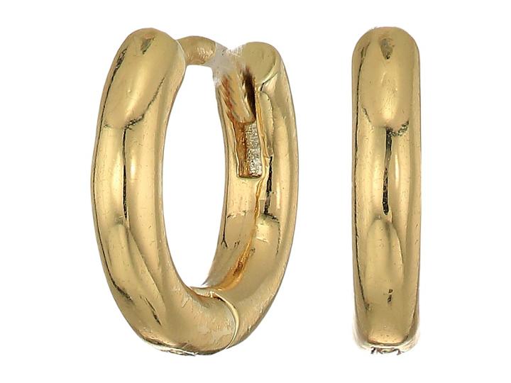 French Connection Huggie Hoop Earrings (gold) Earring