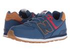 New Balance Kids Gc574v1 (big Kid) (moroccan Tile/brown Sugar) Boys Shoes
