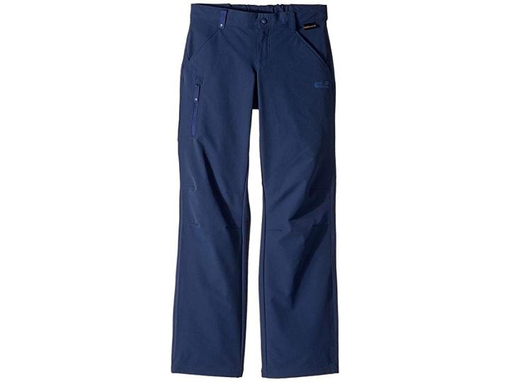 Jack Wolfskin Kids Activate Pants (toddler/little Kids/big Kids) (navy Blue) Kid's Casual Pants