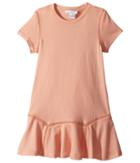 Chloe Kids Jersey Essential Short Sleeve Dress (little Kids/big Kids) (rosalie) Girl's Dress
