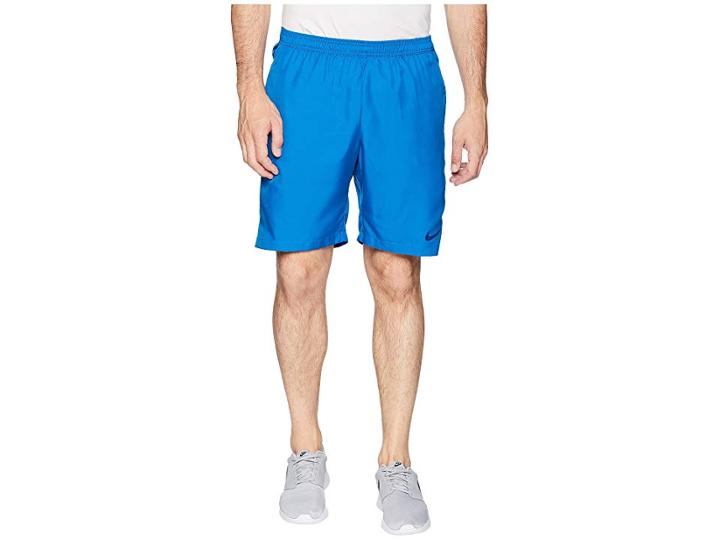 Nike Court Dry 9 Tennis Short (military Blue/blue Void/blue Void) Men's Shorts