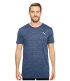 Puma Dri-release Graphic Tee (sargasso Sea) Men's T Shirt