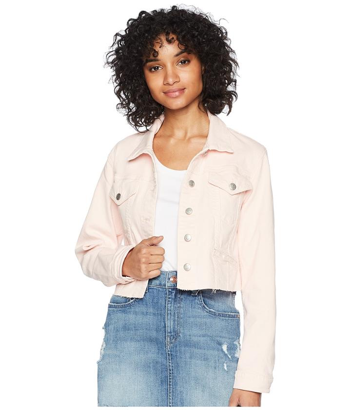 Joe's Jeans 80s Crop Jacket (new Rose) Women's Coat