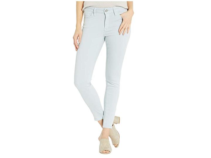 Mavi Jeans Adriana Ankle Zip Detailed Skinny Ankle (slate Twill) Women's Casual Pants