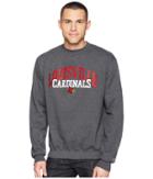 Champion College Louisville Cardinals Eco(r) Powerblend(r) Crew (granite Heather) Men's Short Sleeve Pullover