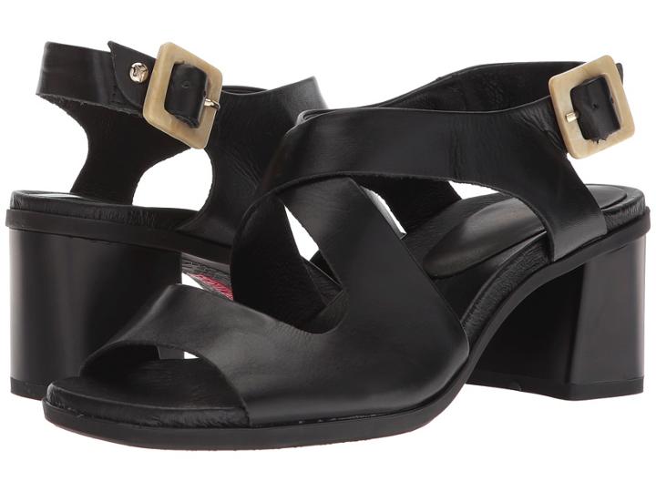 Pikolinos Denia W2r-1784 (black) Women's Hook And Loop Shoes