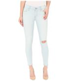 Levi's(r) Womens 710 Superskinny Ankle (washed Sky) Women's Jeans