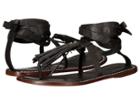 Bernardo Mosie (black Antique Calf) Women's Sandals