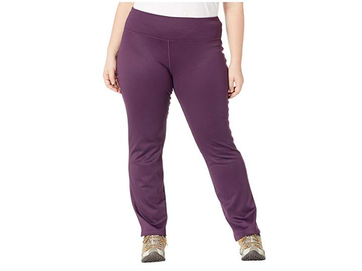 White Sierra Plus Size Power Pants (deep Purple) Women's Casual Pants