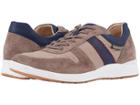 Mephisto Vito Sport (warm Grey Suede/navy Riko/beige) Men's Lace Up Casual Shoes