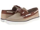 Polo Ralph Lauren Kids Sander-cl Ez (little Kid) (khaki Canvas/tan Leather) Boys Shoes