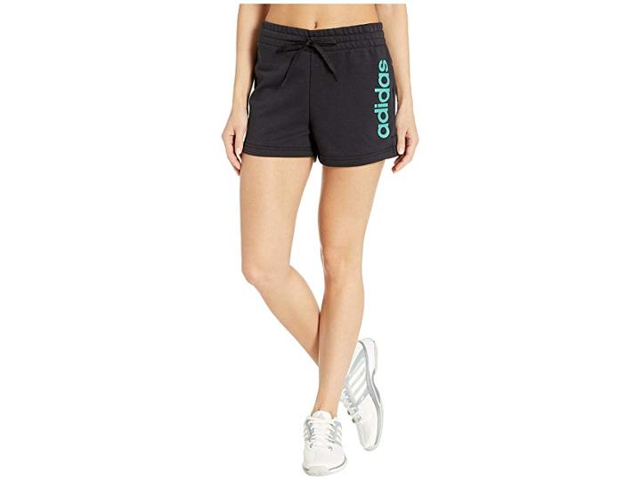 Adidas Essentials Linear Shorts (black) Women's Shorts