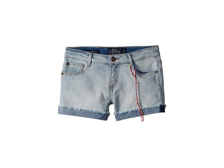 Lucky Brand Kids Riley Denim Shorts In Bella Wash (big Kids) (bella Wash) Girl's Shorts