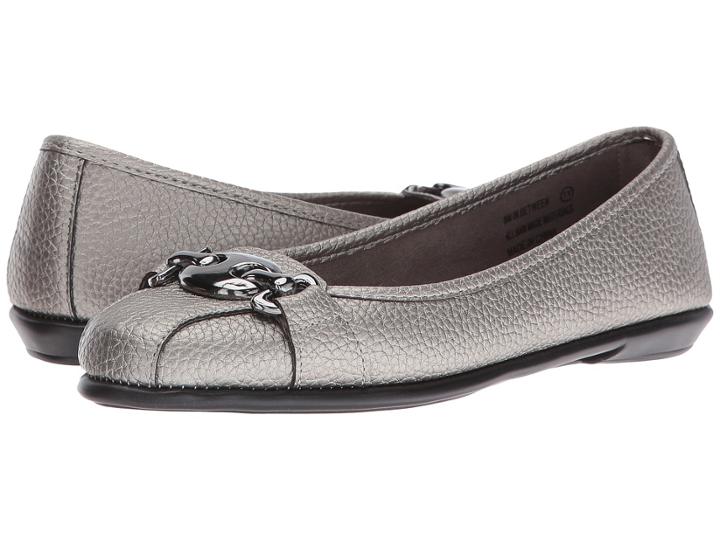 A2 By Aerosoles In Between (dark Silver Metal) Women's Shoes