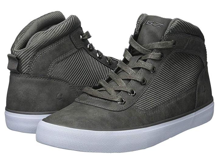 Lugz Canyon Mid (charcoal/white) Men's Lace Up Casual Shoes