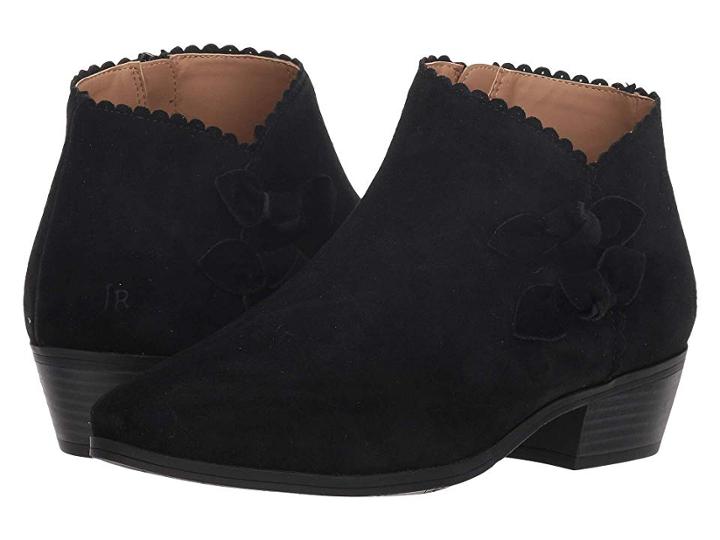 Jack Rogers Kali Suede (black Suede) Women's Shoes