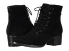 Earth Doral (black Suede) Women's Lace-up Boots