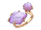 Kendra Scott Kayla Ring (rose Gold/lilac/mother-of-pearl) Ring