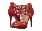Michael Michael Kors Trinity Platform (bright Red) Women's Sandals