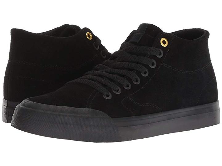 Dc Evan Hi Zero Se (black/black/black) Women's Skate Shoes