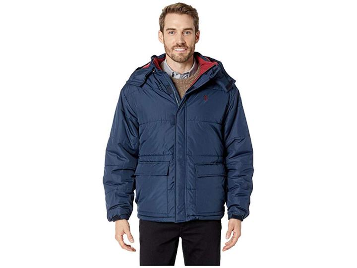 U.s. Polo Assn. Classic Bubble (classic Navy) Men's Coat