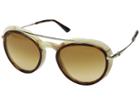 Giorgio Armani 0ar6055 (pale Gold/red Havana/yellow Gradient) Fashion Sunglasses